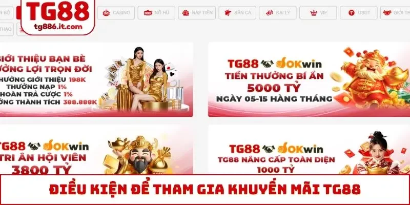 Khuyến Mãi TG88 Phát Thưởng 3800 Tỷ Tri Ân Hội Viên Việt