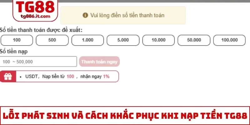 Nạp Tiền TG88 Siêu Tốc, 90 Giây Có Ngay Vốn Chơi Tiếp