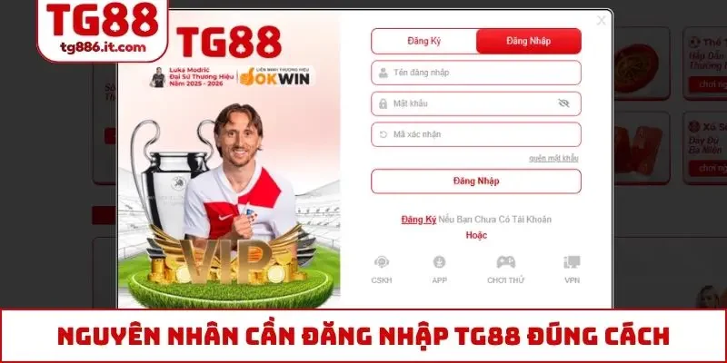Đăng Nhập TG88 An Toàn, Bảo Mật 100% Cho Tài Khoản Của Bạn