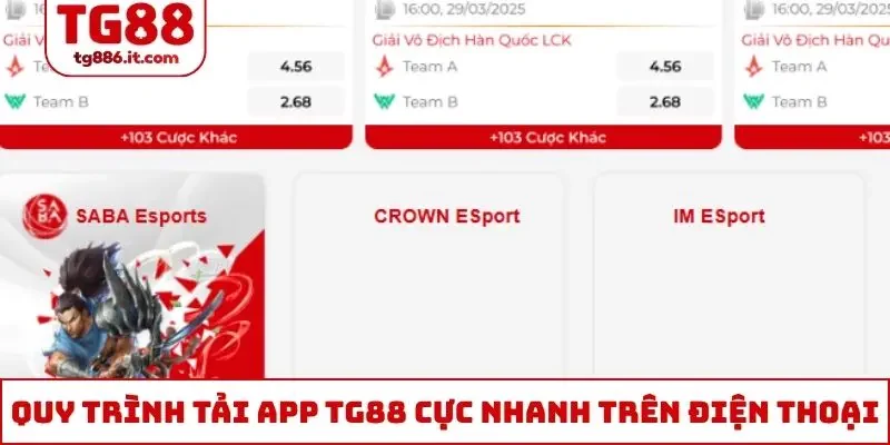 Tải App TG88 Và Chơi Ngay Trên Android/Ios Trong 3 Phút